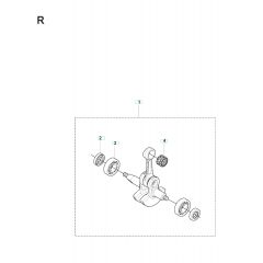 Husqvarna 241RJ - Crankshaft