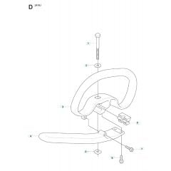 Husqvarna 241RJ - Handle