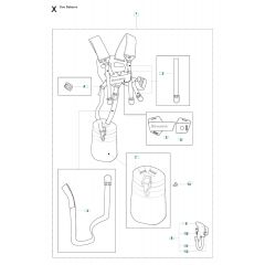 Husqvarna 241RJ - Harness