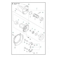 Husqvarna 243RJ - Clutch