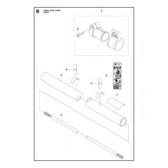 Husqvarna 243RJ - Shaft