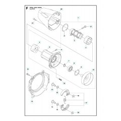 Husqvarna 253R - Clutch