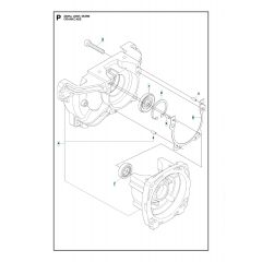 Husqvarna 253R - Crankcase