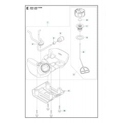 Husqvarna 253R - Fuel Tank