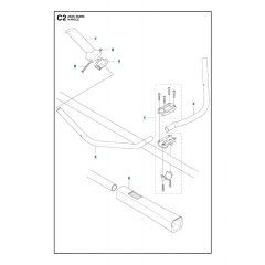 Husqvarna 253R - Handle