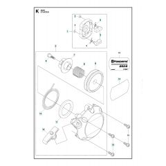 Husqvarna 253R - Starter