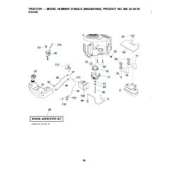 Husqvarna 2748Gls - Engine