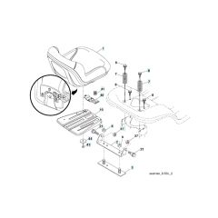 Husqvarna 2754Gls - Seat