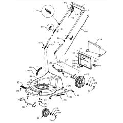 Masport 300AL - 583773 - Oct 2006 - Main Assembly