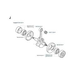 Husqvarna 322E - Crankshaft