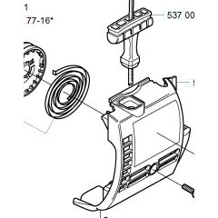 Husqvarna 322E - Starter