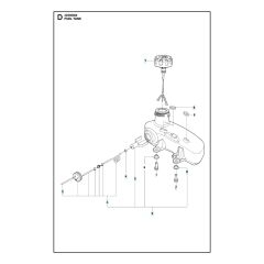 Husqvarna 322HD60 - Fuel Tank