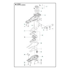 Husqvarna 322HD60 - Gear Housing