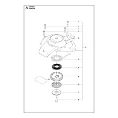 Husqvarna 322HD60 - Starter