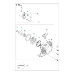 Husqvarna 322L - Starter