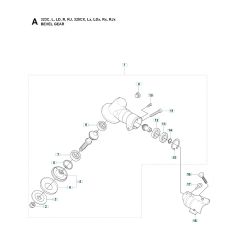 Husqvarna 323C - Bevel Gear