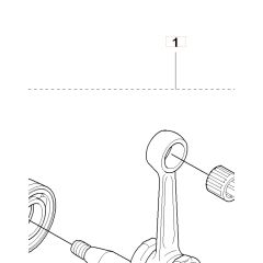 Husqvarna 323C - Crankshaft