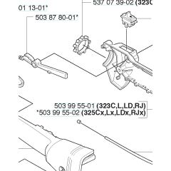 Husqvarna 323C - Throttle Controls