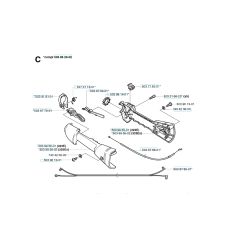 Husqvarna 323E - Handle