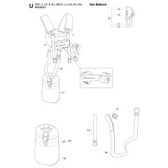 Husqvarna 323L - Harness