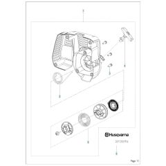 Husqvarna 323S25 - Starter