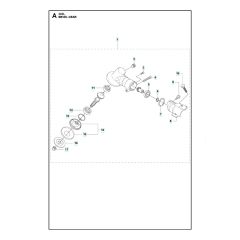 Husqvarna 324L - Bevel Gear