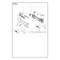 Husqvarna 324L - Handle & Controls