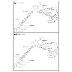 Husqvarna 324Ldx - Bevel Gear