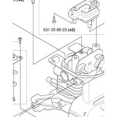 Husqvarna 324Ldx - Cylinder & Crankcase