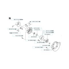 Husqvarna 324Lx - Clutch