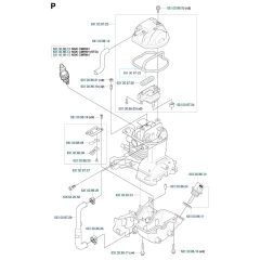 Husqvarna 324Lx - Cylinder & Crankcase