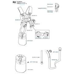 Husqvarna 324Lx - Harness