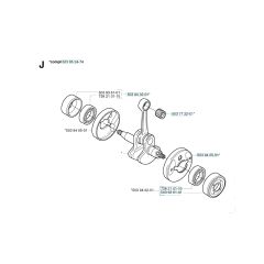 Husqvarna 325Ex - Crankshaft