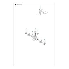 Husqvarna 325HE3 - Crankshaft