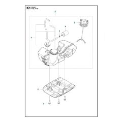 Husqvarna 325HE3 - Fuel Tank