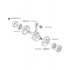 Husqvarna 325rxt - Crankshaft