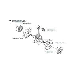 Husqvarna 326C - Crankshaft