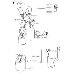 Husqvarna 326C - Harness