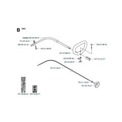 Husqvarna 326C - Shaft & Handle