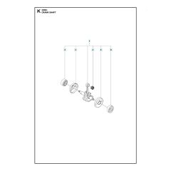 Husqvarna 326Ex - Crankshaft