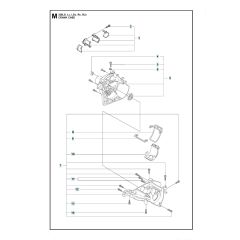 Husqvarna 326Ldx - Crankcase