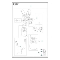 Husqvarna 326Ldx - Harness