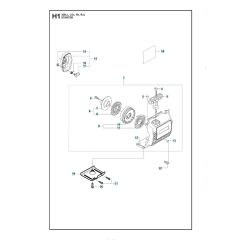 Husqvarna 326Ldx - Starter