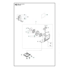 Husqvarna 326Ldx - Starter 2