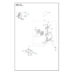 Husqvarna 326Ldx - Starter 3