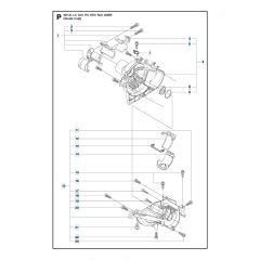 Husqvarna 327Ldx - Crankcase