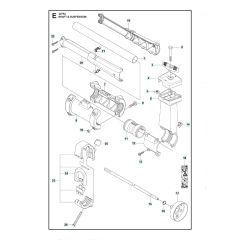 Husqvarna 327Rx - Shaft & Suspension