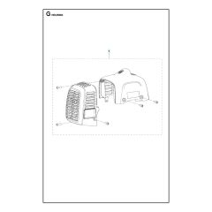 Husqvarna 331Rb - Housing