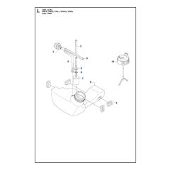 Husqvarna 335FR - Fuel Tank