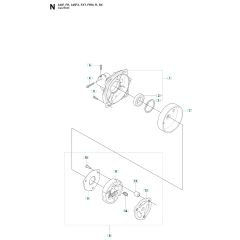 Husqvarna 343FRM - Clutch